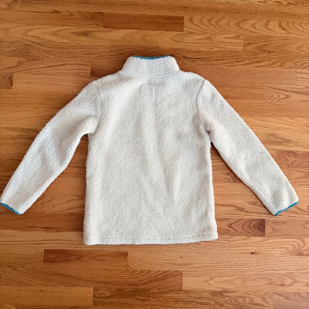 Cat & Jack Boys' Faux Shearling Quarter Zip Jacket - Picture 5 of 6